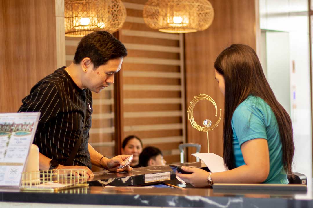 front desk